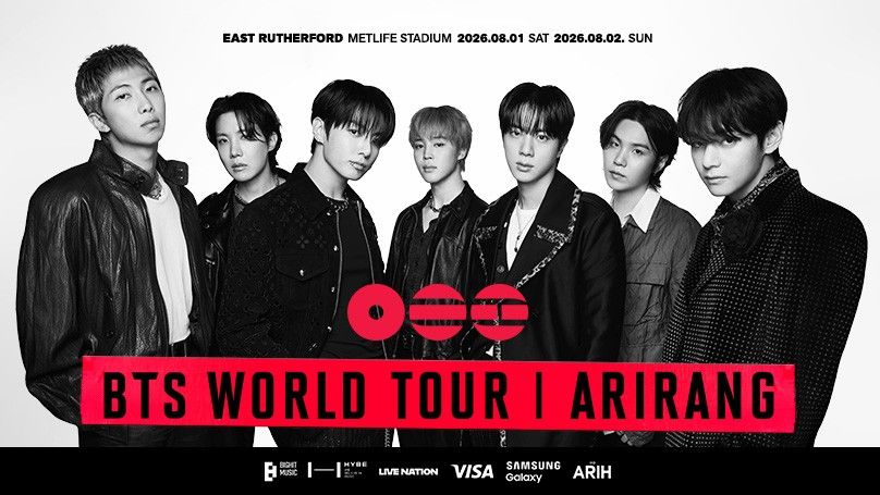 BTS East Rutherford 2026 Concert Dates BTS East Rutherford 2026 Concert Dates